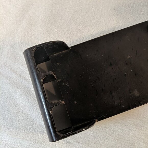 Vintage Cutco Knife Holder Wall Mount Tray Drawer 4 Slot Brown USA Made - Picture 6 of 10